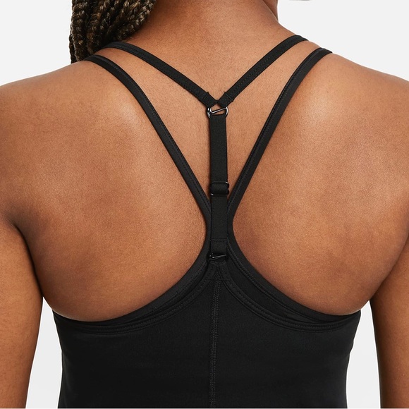 Nike Dri Fit Black Neutral Running Athletic Workout Tank Top Women’s Camo - Picture 5 of 9